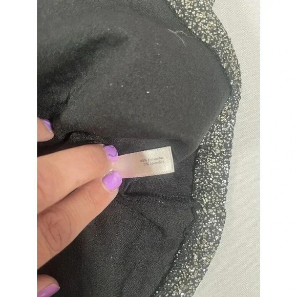 The Limited Black and Gold Sparkly Sleeveless Dress Size Medium -Holiday/Party - Picture 8 of 8